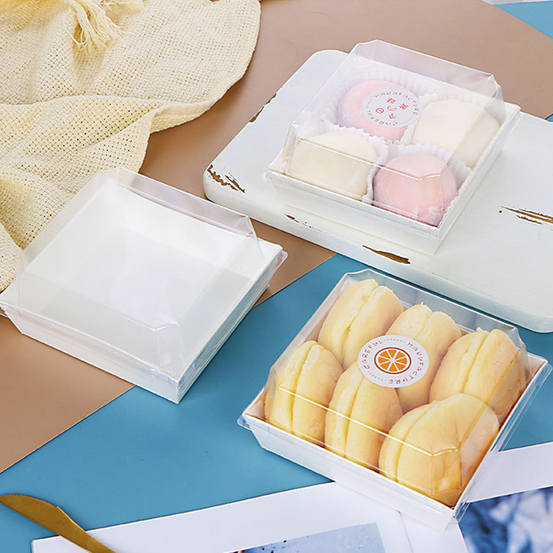 50Pcs Kraft Paper Box Bento Br - đánh giá và giá Food Day Snacks