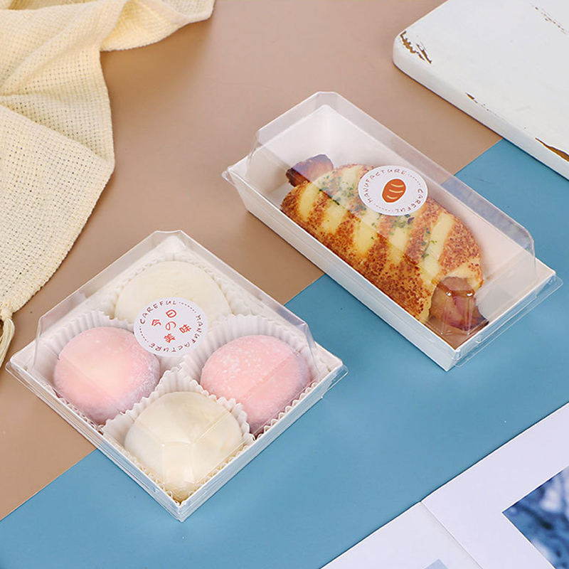 50Pcs Kraft Paper Box Bento Br - đánh giá và giá Food Day Snacks