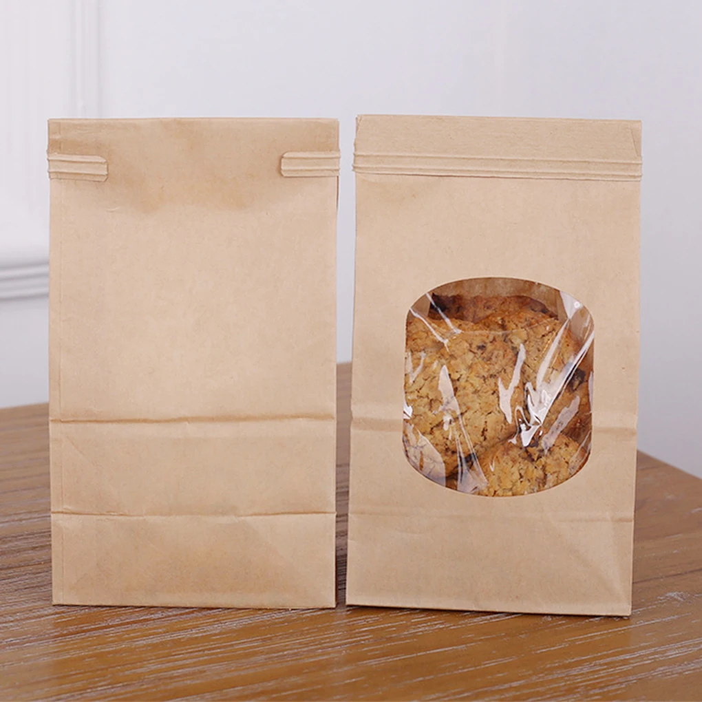 10Pcs Bakery Bags, Window Seal - đánh giá và giá Food Day Snacks