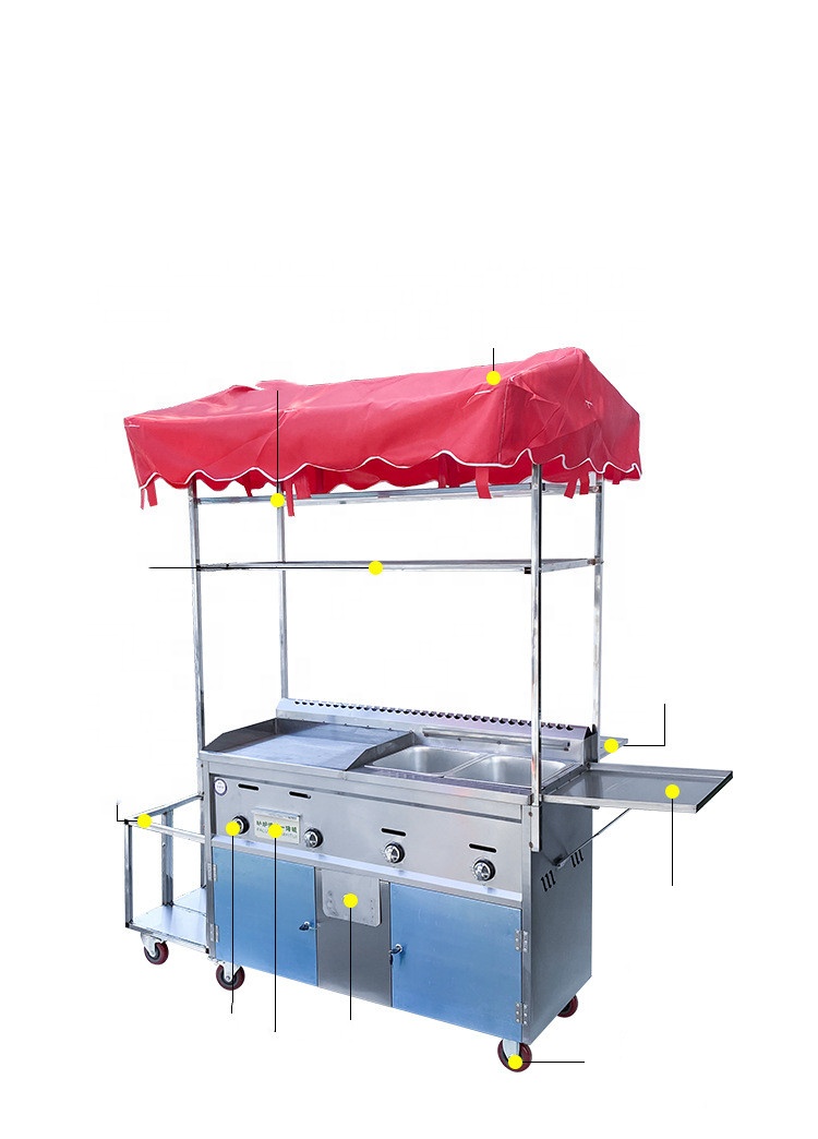 Mobile Food Truck Trailer Stai - đánh giá và giá Quick Food Snacks