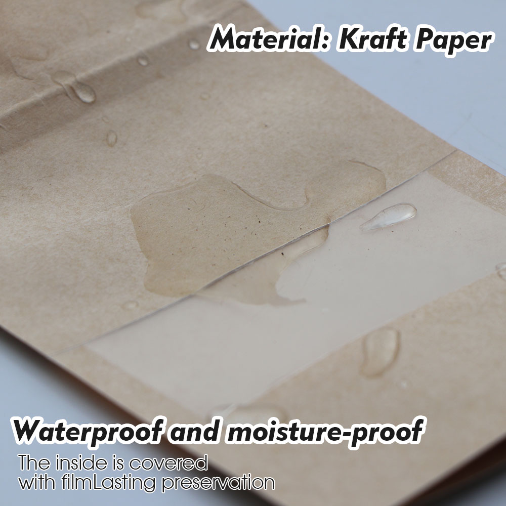 Kraft Paper Zip Lock Bags with - đánh giá và giá Food Day Snacks