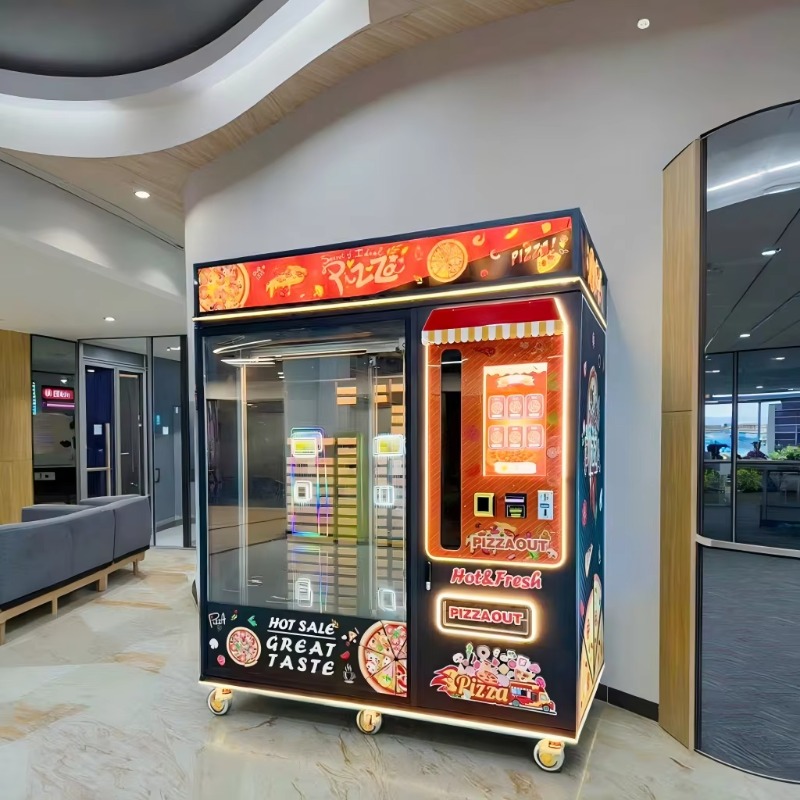 Pizza Snack Vending Kiosk Cust - đánh giá và giá Quick Food Snacks