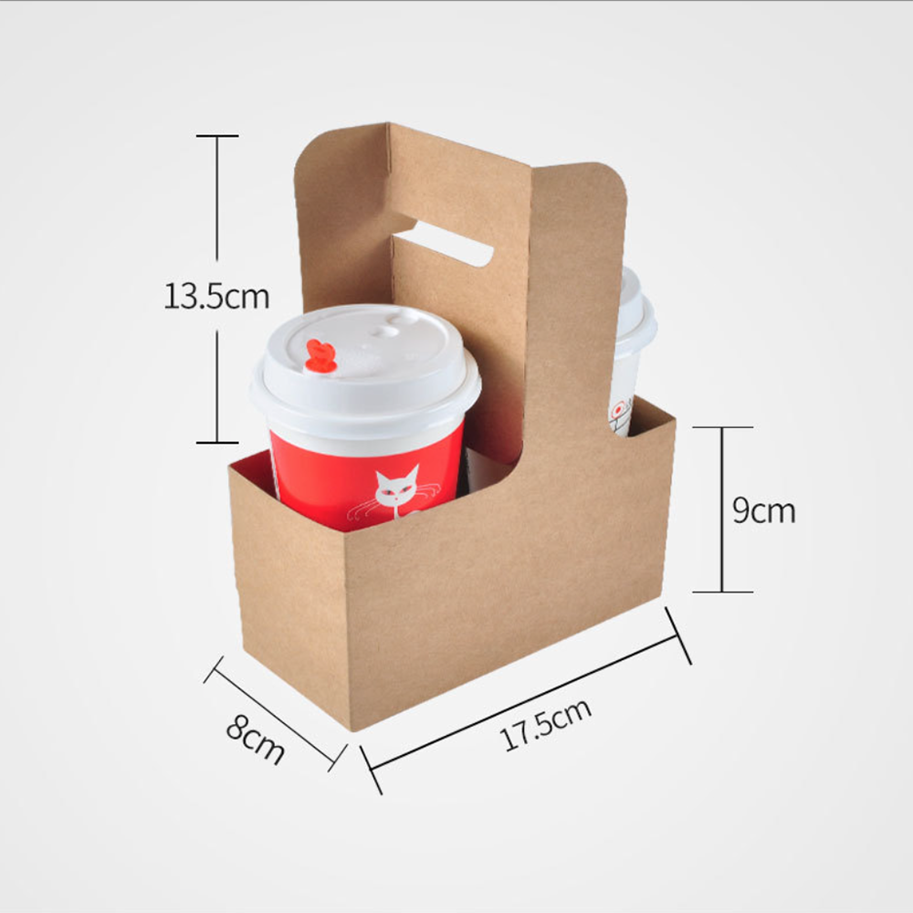 50Pack Holder Kraft Cardboard  - đánh giá và giá Food Day Snacks