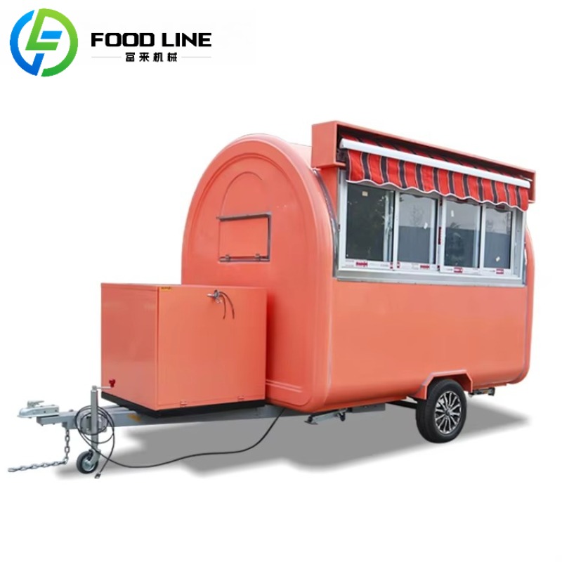 Compact Food Trailer for Stree - đánh giá và giá Quick Food Snacks