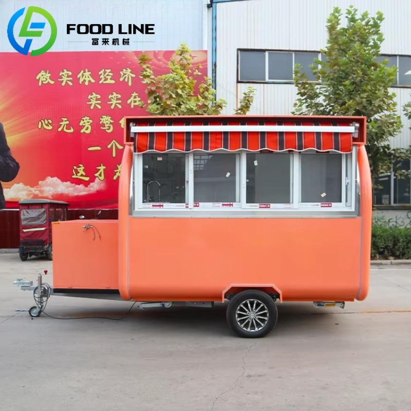 Compact Food Trailer for Stree - đánh giá và giá Quick Food Snacks