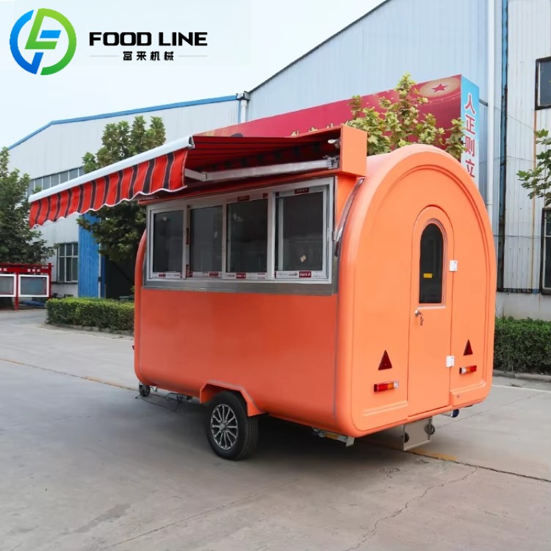 Compact Food Trailer for Stree - đánh giá và giá Quick Food Snacks