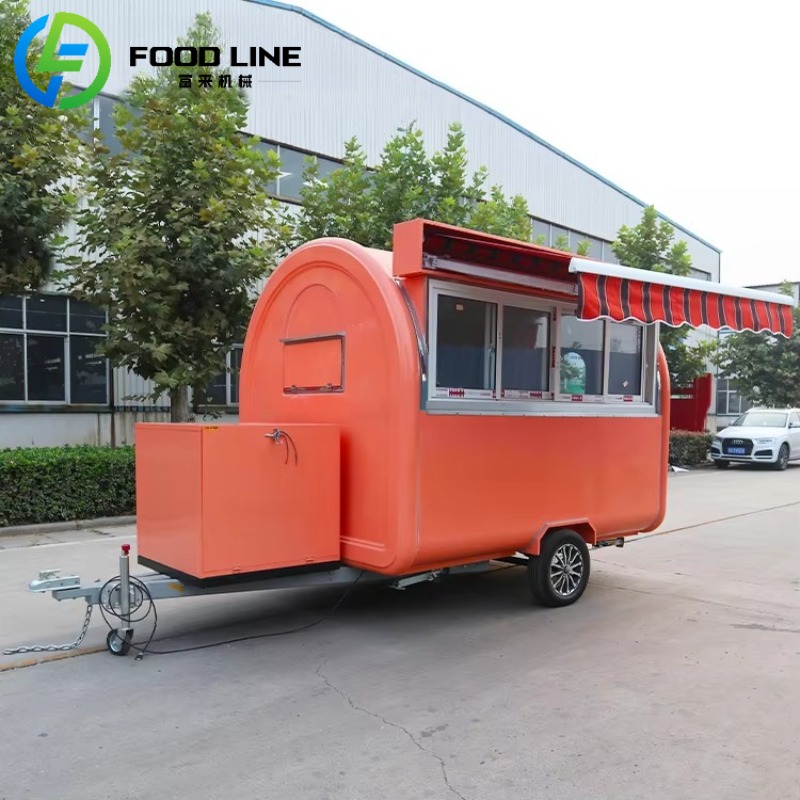 Compact Food Trailer for Stree - đánh giá và giá Quick Food Snacks