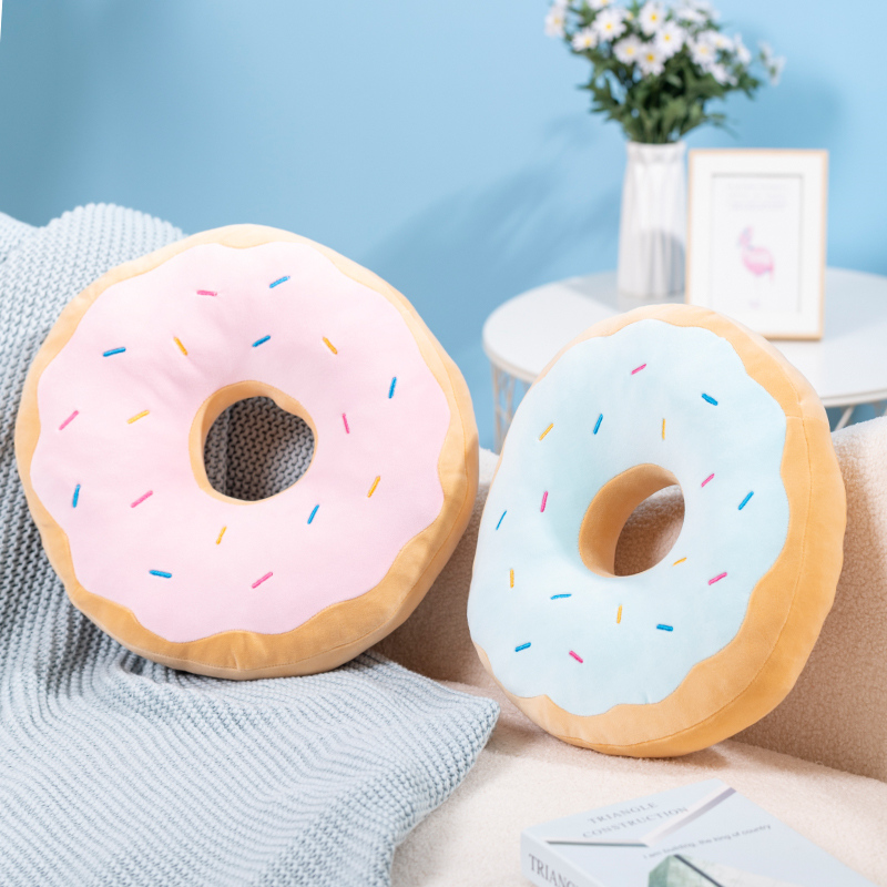 Candy Colors Donut Plush Pillo - đánh giá và giá Soft Food Snacks Kids