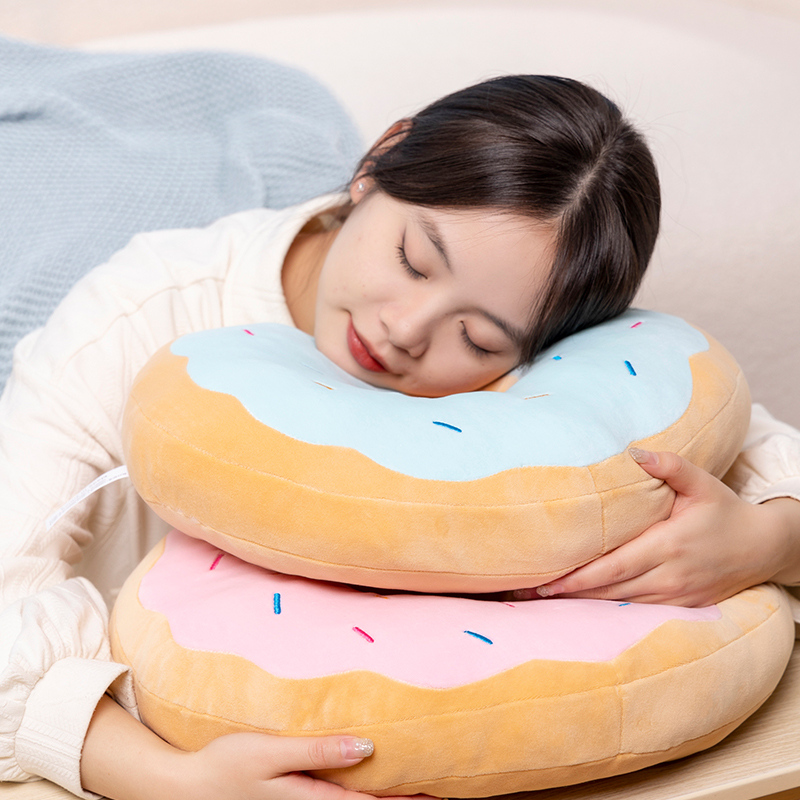 Candy Colors Donut Plush Pillo - đánh giá và giá Soft Food Snacks Kids