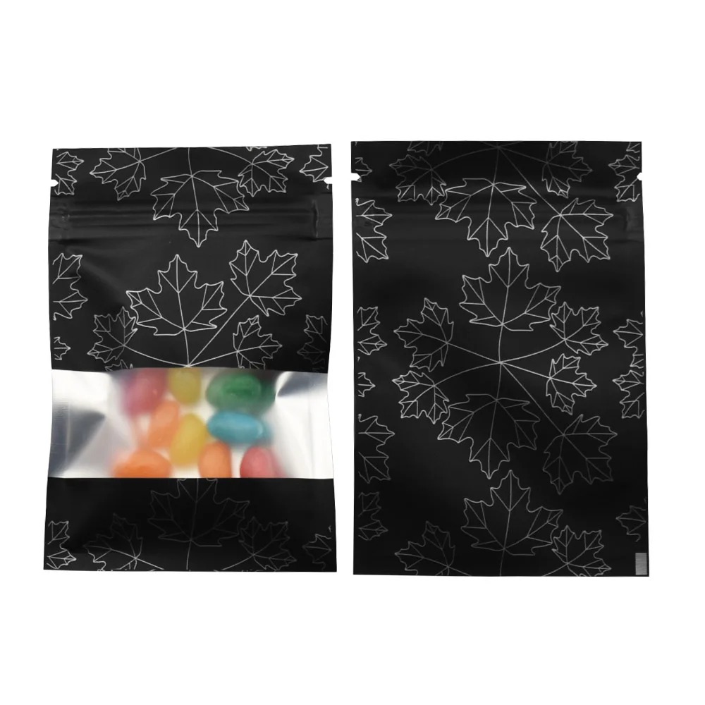 100Pcs Zip Lock Mylar Foil Bag - đánh giá và giá Food Day Snacks