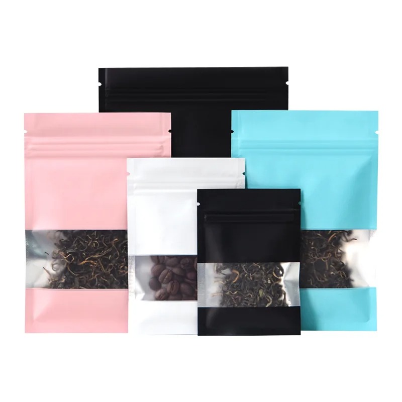 100Pcs Zip Lock Mylar Foil Bag - đánh giá và giá Food Day Snacks