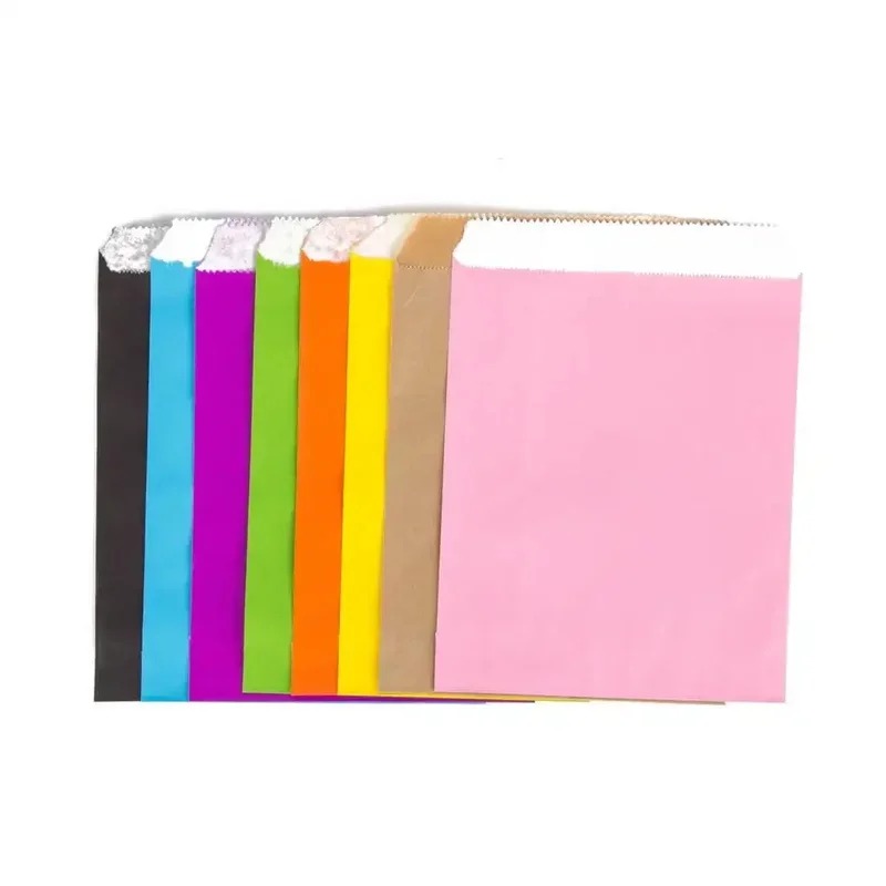 50/100pcs color Gift Kraft Pap - đánh giá và giá Food Day Snacks