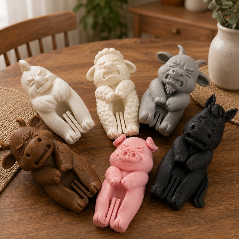 3D Printed Angry Animal Snack  - đánh giá và giá Food Day Snacks