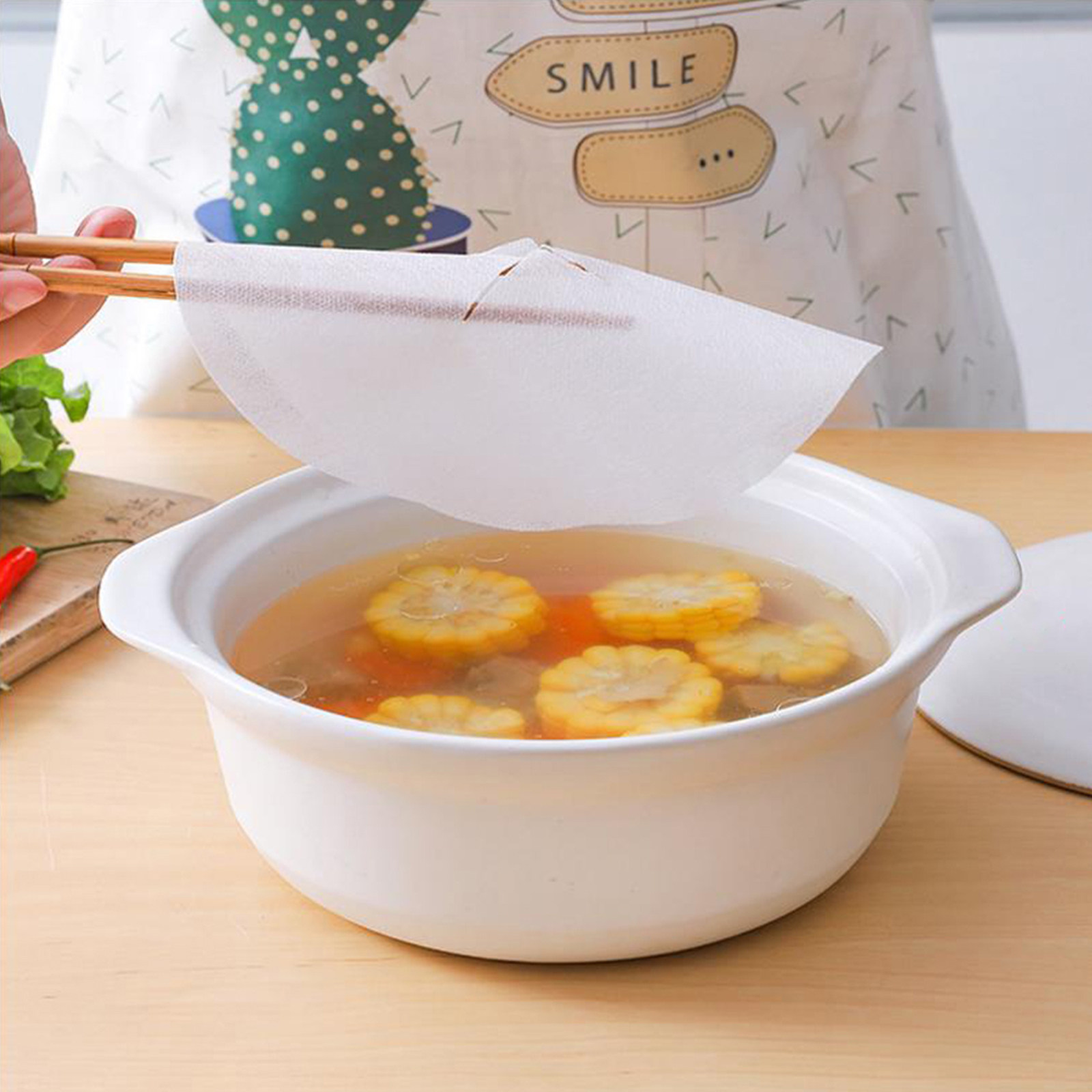 48Pcs Oil Absorbing Paper Roun - đánh giá và giá Quick Food Snacks