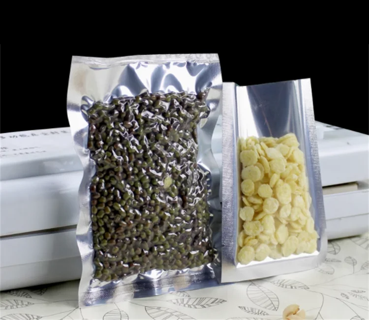 100 Pack Silver Glossy Flat Po - đánh giá và giá Food Day Snacks
